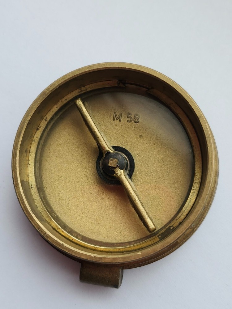 Old ship's compass from 1960. Poland