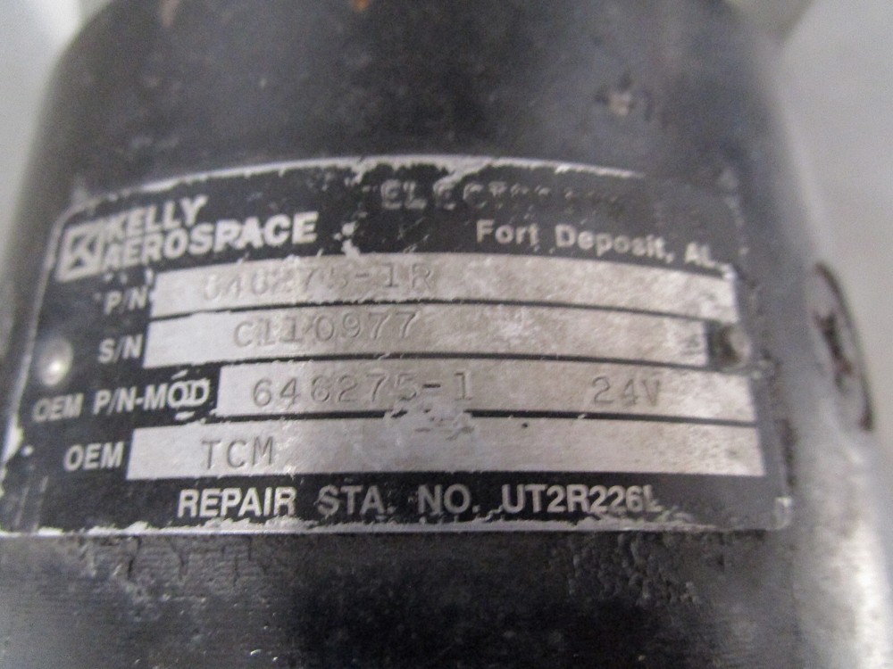 Kelly Aerospace TMC 646275-1R Starter Motor