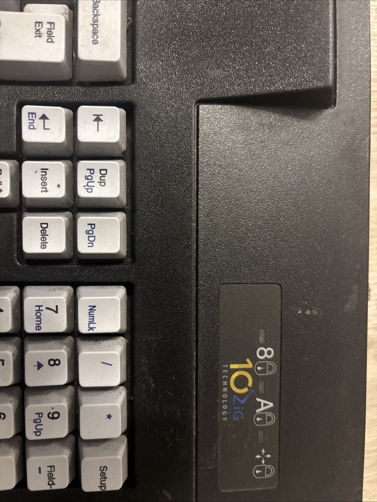 Unicomp Model M Retro Style Keyboard - Black base/grey caps very clicky