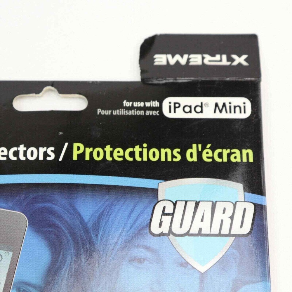 Xtreme 2 Pack Ultra Clear Screen Protectors for iPad Mini Guard Combo