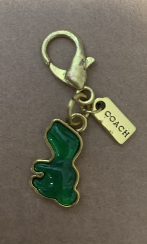 Coach Dinosaur Mini Charm