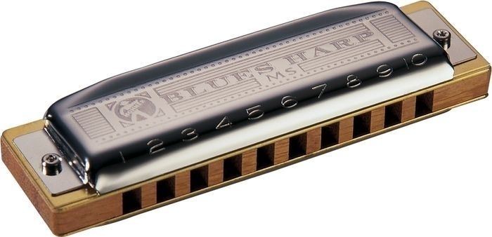 Hohner Harmonica Blues Harp Key Of "E" German-Made Diatonic Harmonica #532BXE