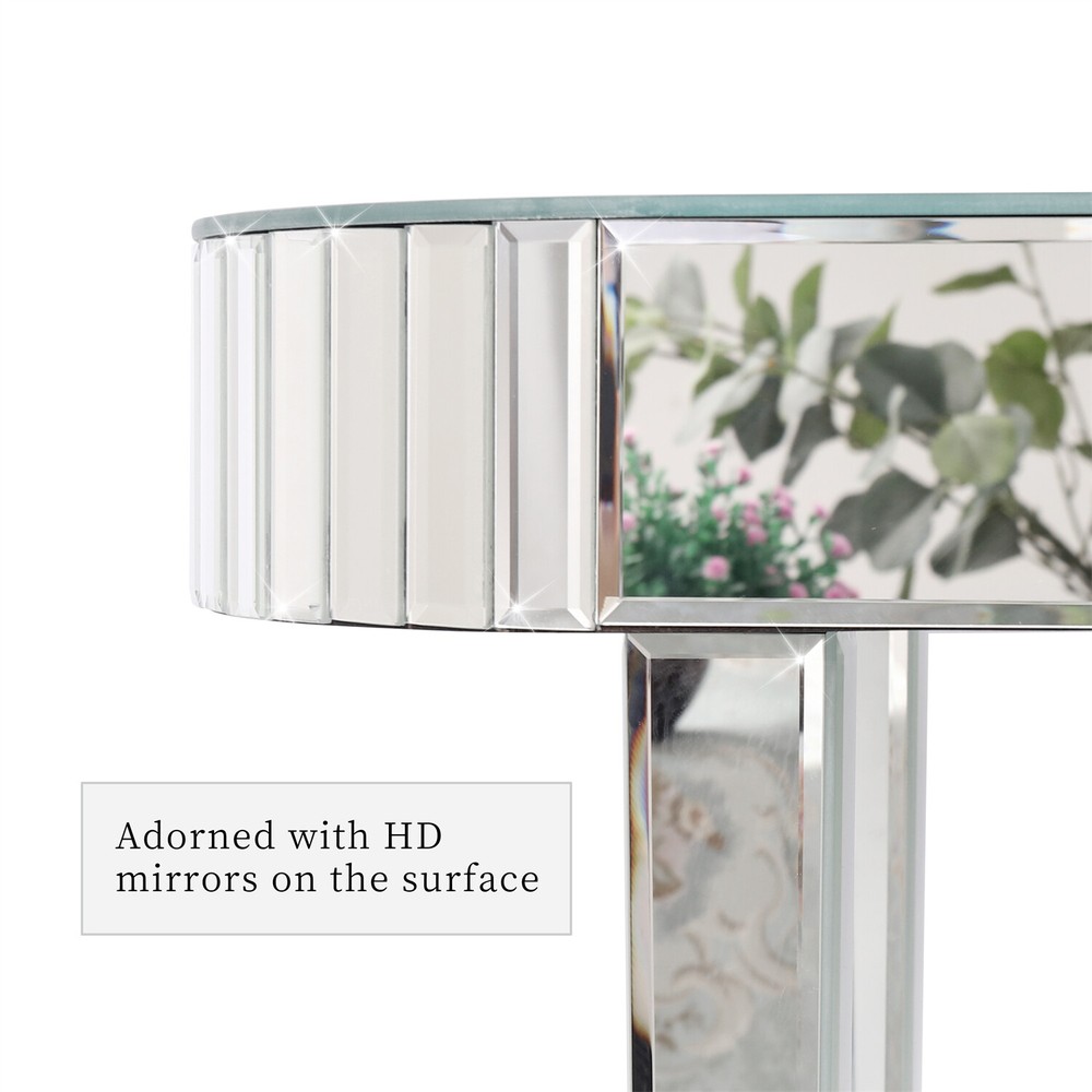 Console Table Dressing Makeup for Bedroom Entryway Chic Sofa Side Accent Table