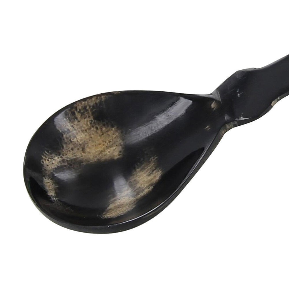 Handcrafted Horn Renaissance Everyday Dinner Time Soup Spoon