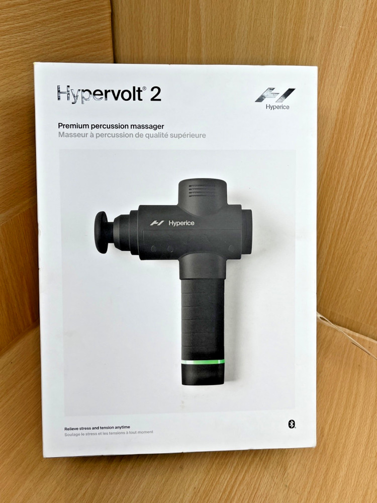 Hyperice Hypervolt 2 Premium Percussion Massage Device Black
