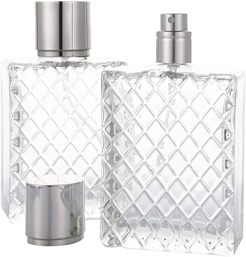 100Ml 3.4 Oz Refillable Spray Perfume Bottles Large Cosmetic Fine Mist Atomizer