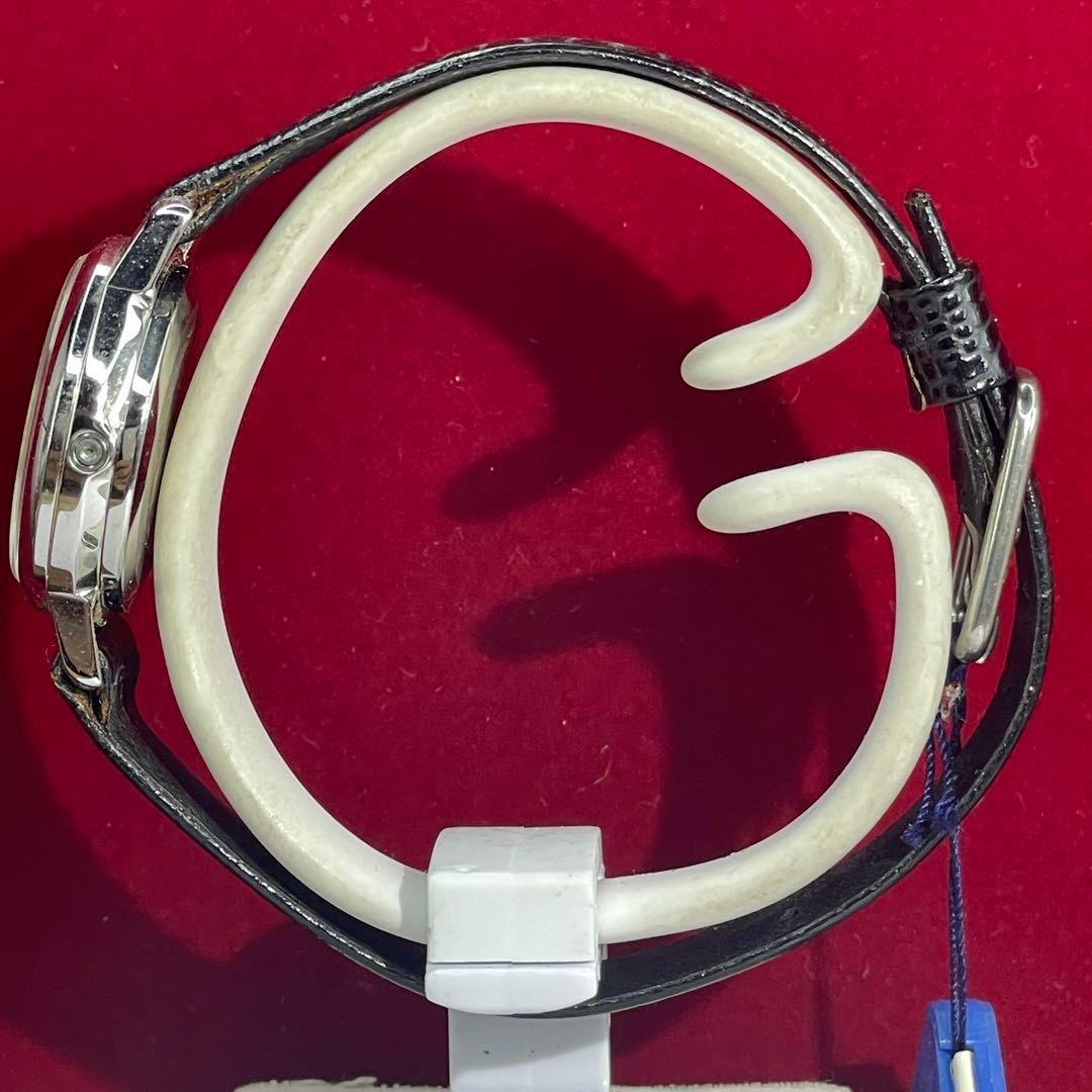 TISSOT Quartz Wristwatch 1970s Vintage Swiss Made Push Pusher Leather Strap