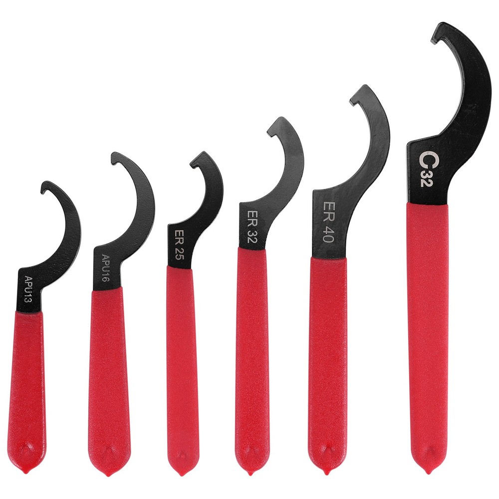 6Pc Adjustable Coilover Hook Spanner Wrench Set 2963