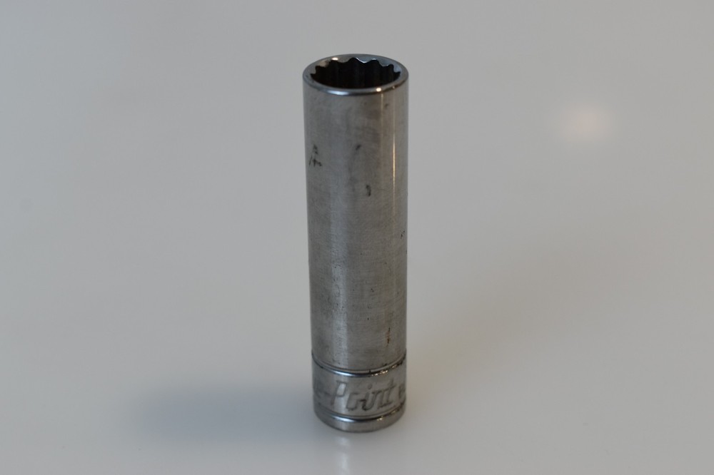 Blue Point Tools BLPLM3812 12mm Metric Deep Socket 3/8" Drive 12 Point Chrome