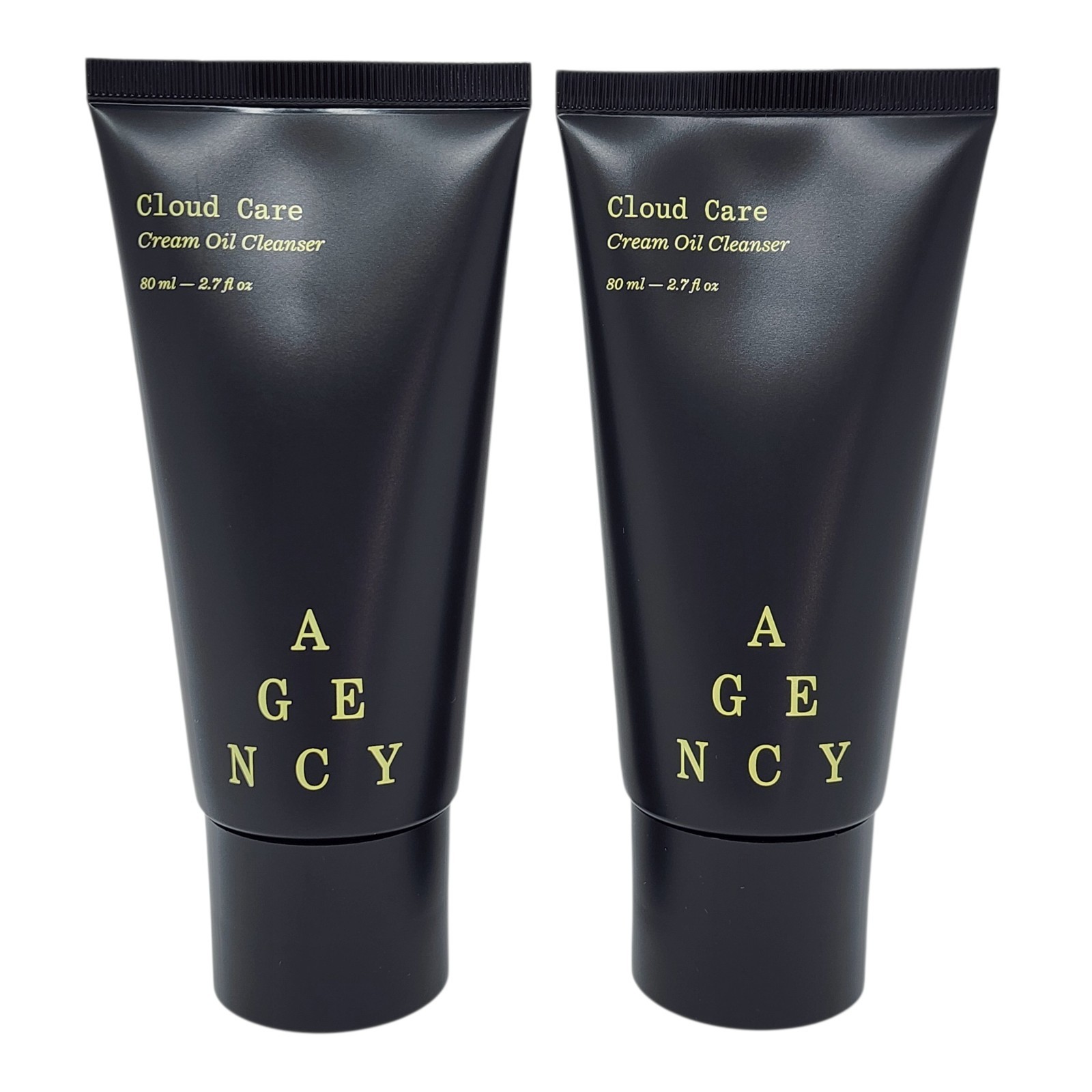 Agency Cloud Care Cream Oil Cleanser Makeup Remover Face Wash 2.7 fl oz (2 Pack)