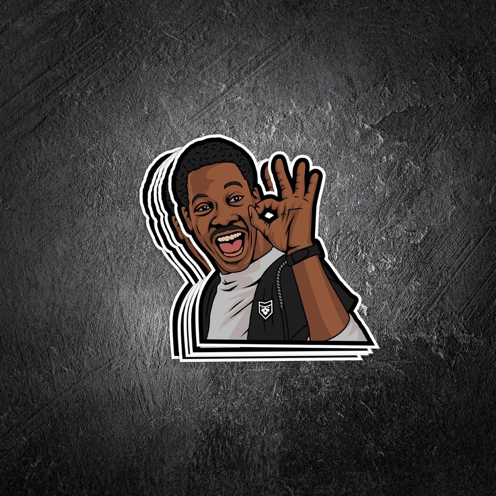Axel Foley Vinyl Decal