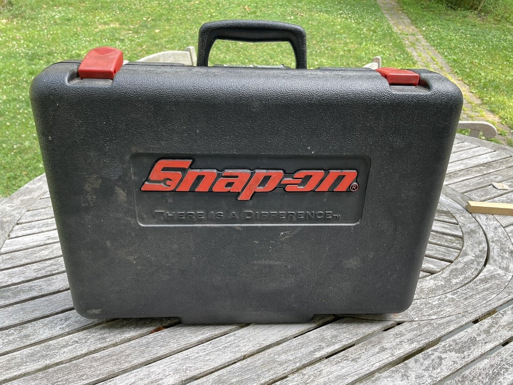 Snap-On tools Black HARD CASE Impact Drivers CASE ONLY CT4850 Cordless 18V