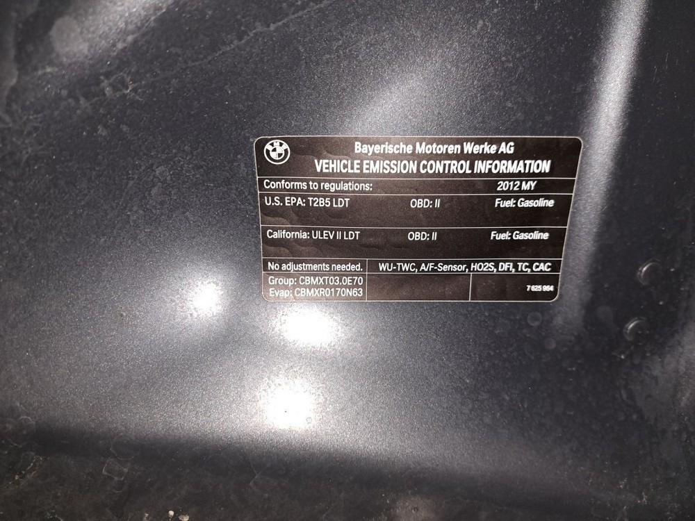 2012 X5 Display Screen Sku#4313359