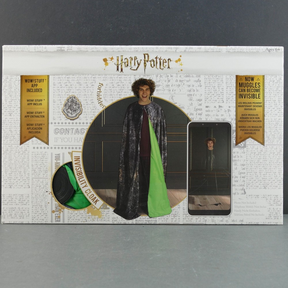 Harry Potter Wizarding World Invisibility Cloak , Boxed with Instructions