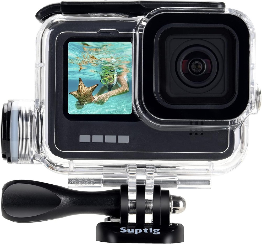 Waterproof Case, Underwater Case, Diving Case Protective Compatible for Gopro He