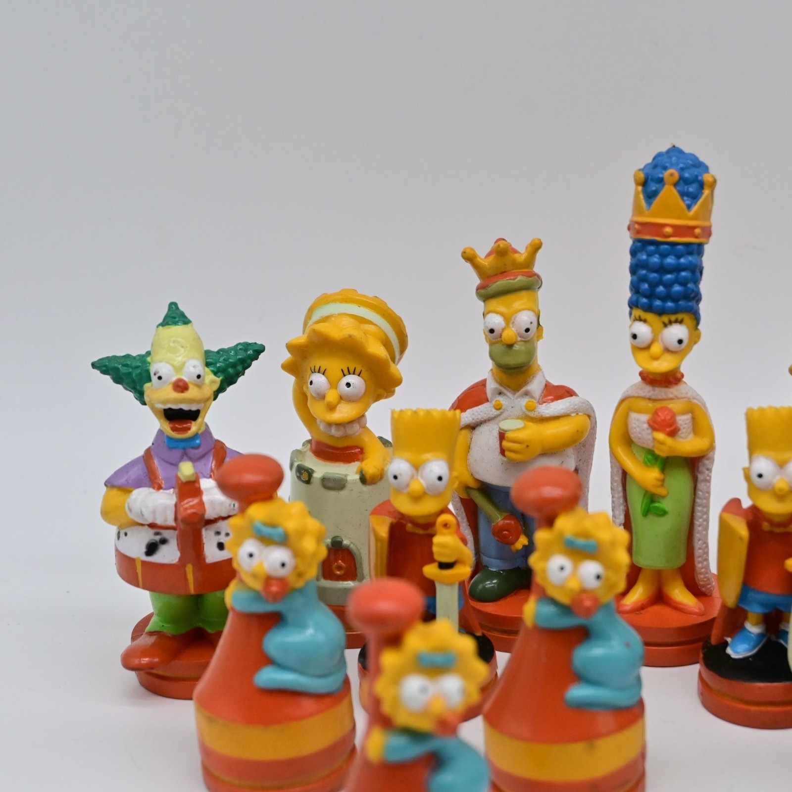 The Simpsons Themed Chess Set - Complete No Board