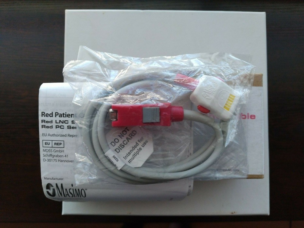 MasimoSET LNOP Patient Cable Red PC-04 (Ref: 2058)