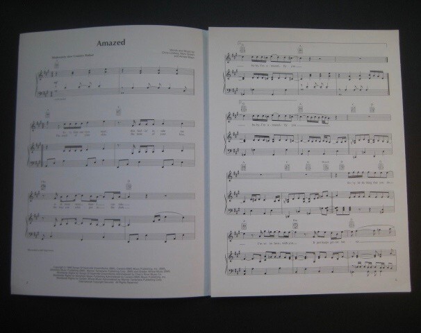 Amazed by Lonestar sheet music