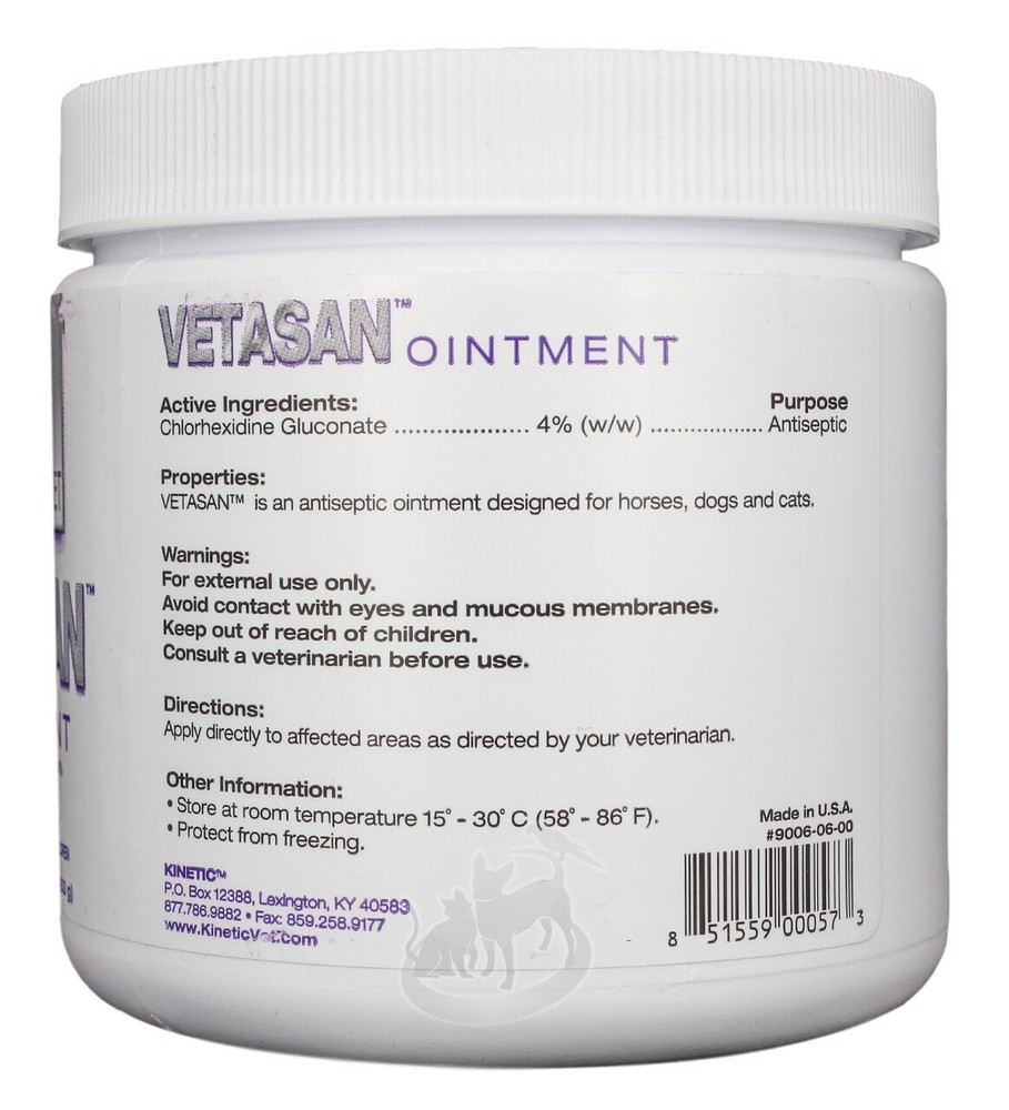 Vetasan Chlorhex Ointment (1 lb)