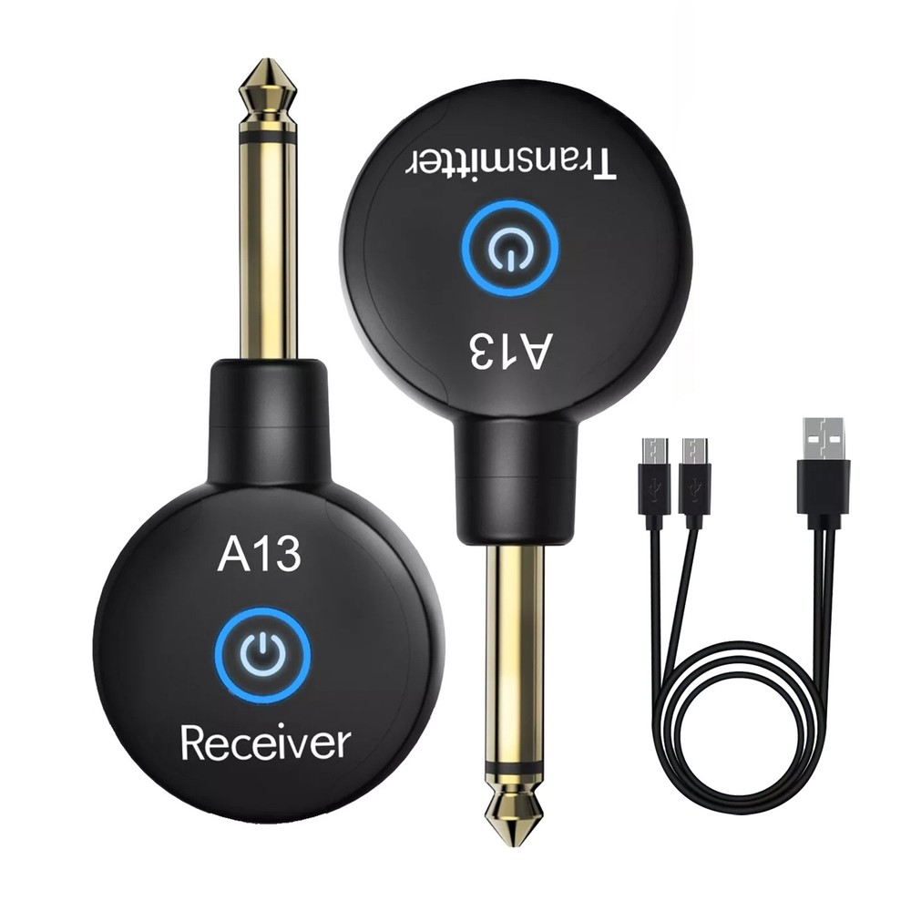 Wireless Guitar System Converter Transmitter Receiver For Electric Instruments