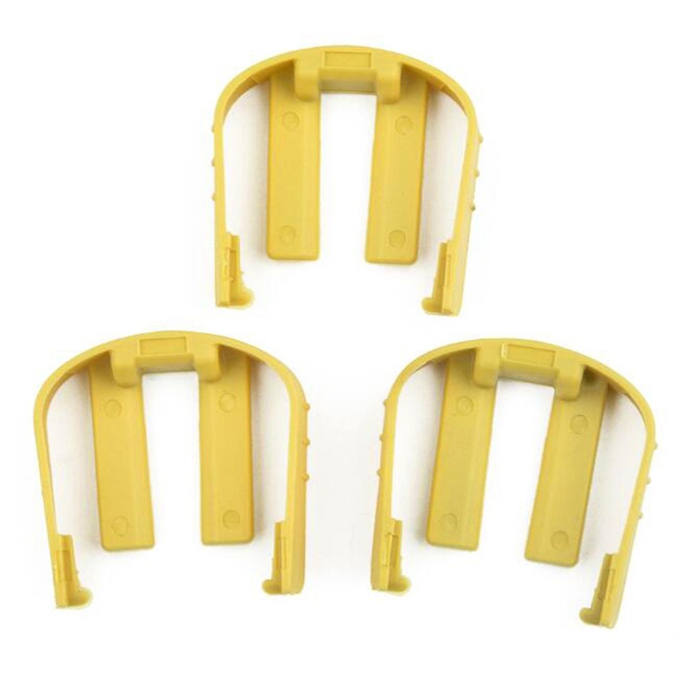3Pcs C Yellow Clips Replacement Accessory Professional Quick Lock Snap Rings for