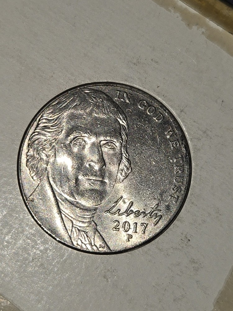 2017 Liberty P Jefferson Nickel