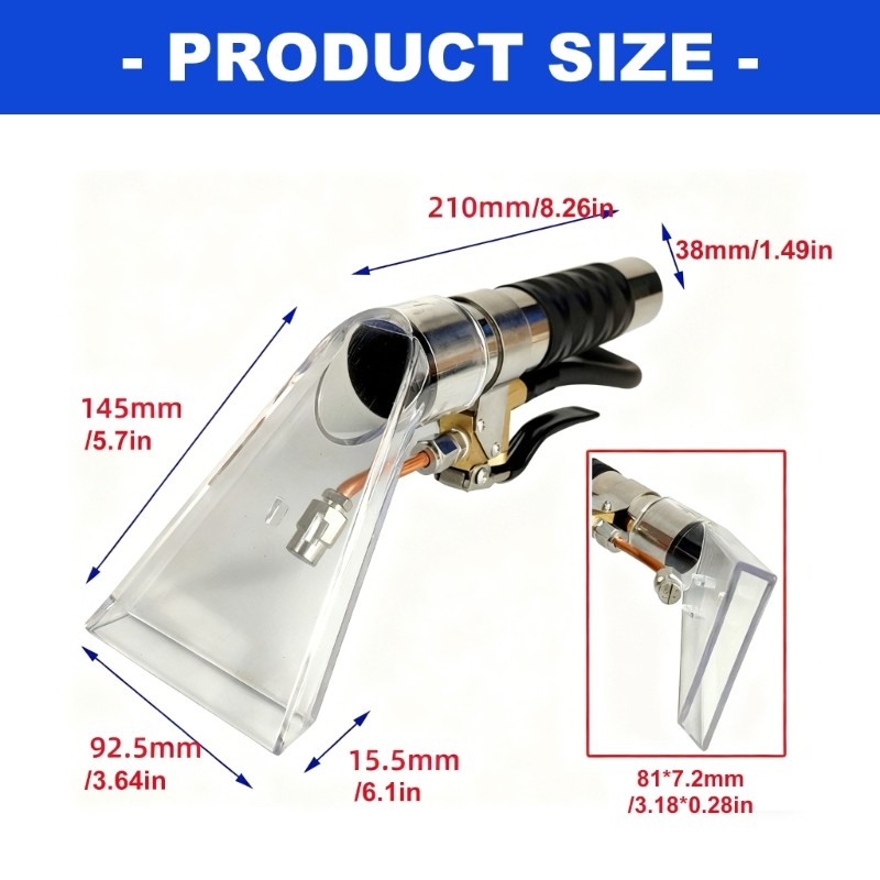 Cleaning Injection Extractor Nozzle Sprays Extraction Tool Enduring