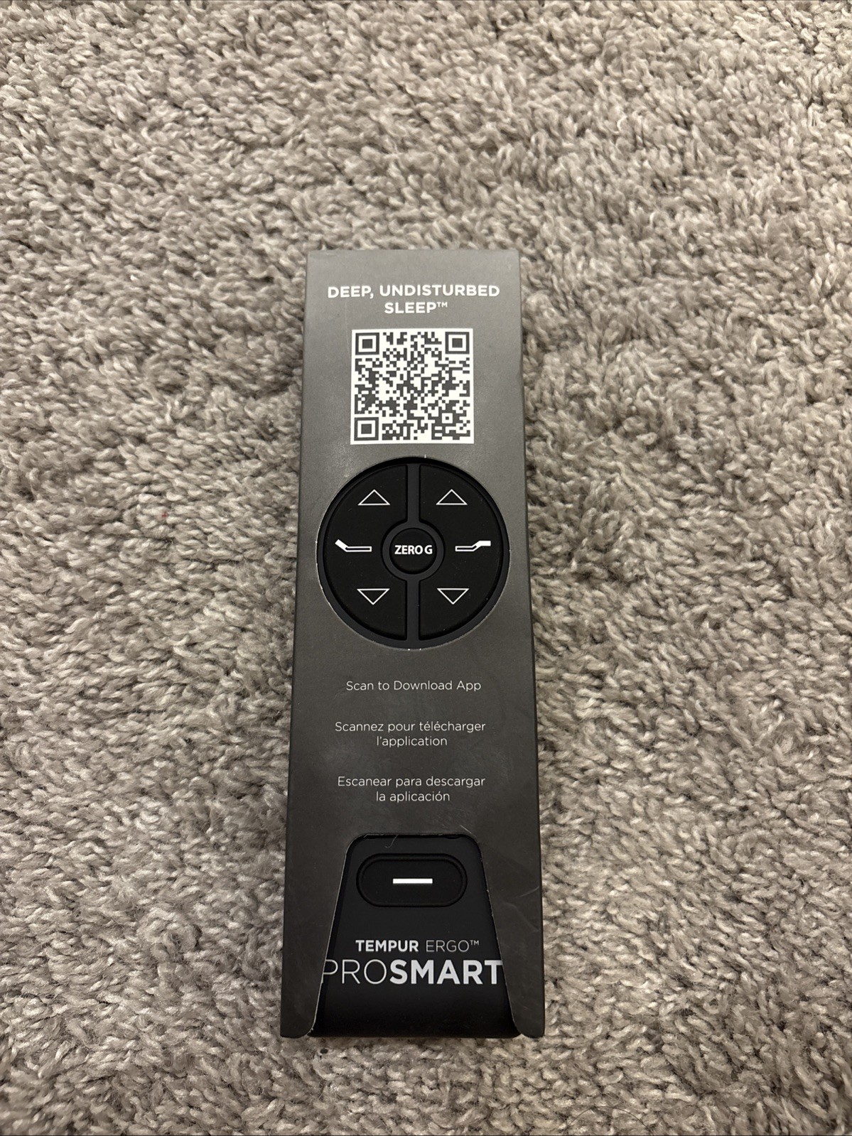 New OEM TempurPedic RF396E TEMPUR ERGO PROSMART Remote Control JLDK.111.19.01