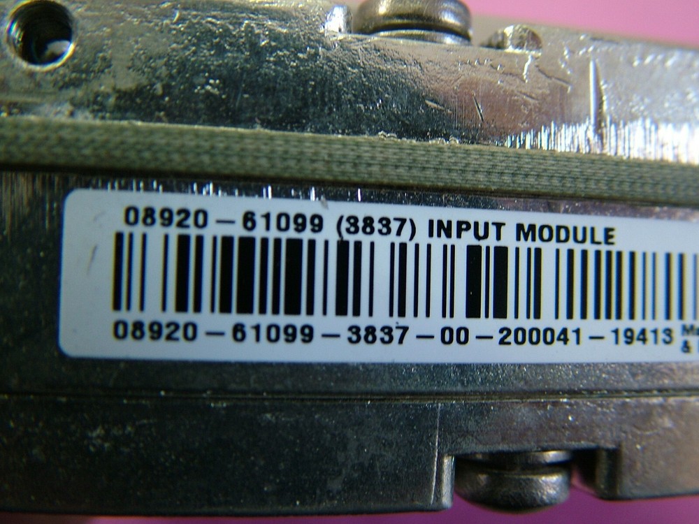 Agilent 08920-61099 INPUT MODULE for 8920B