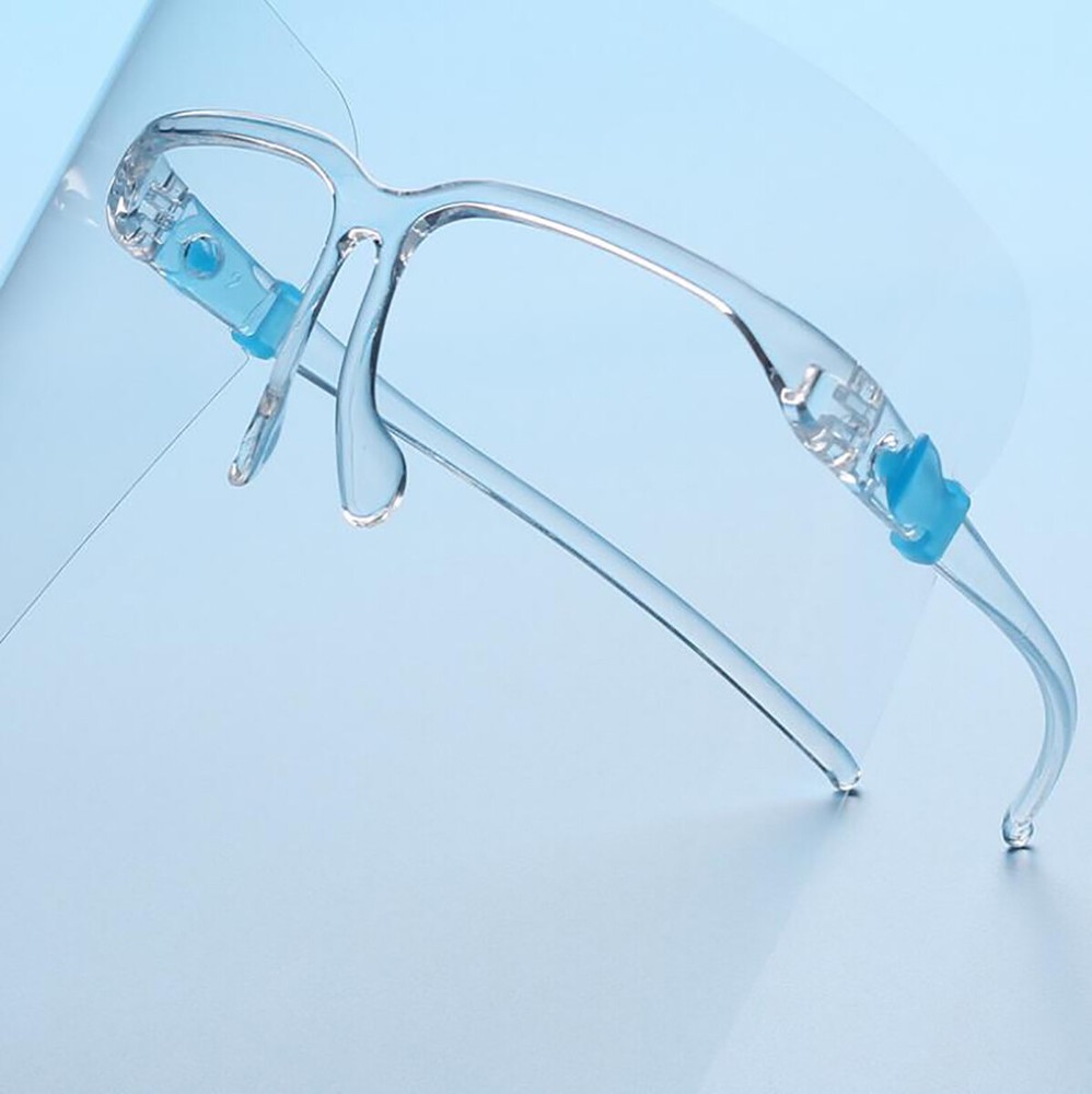 Face Shield with Glasses - 12 pcs