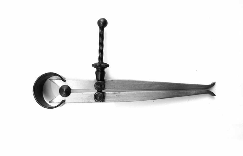 Inside Spring Caliper, 6"- Precision Measuring Tool, Hardened & Tempered