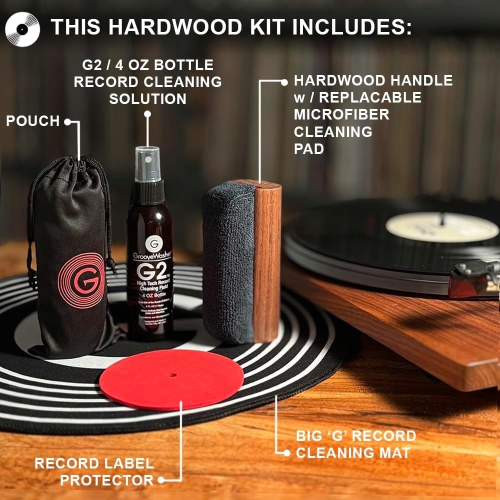 Handcrafted Hardwood LP Care System