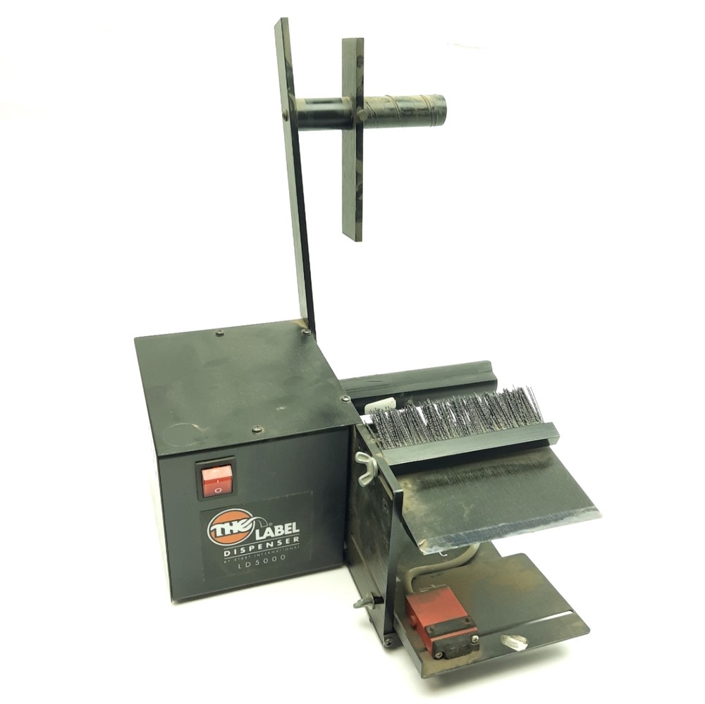 Start International LD5000 Automatic Label Dispenser, 7" Per Second Max, 120VAC