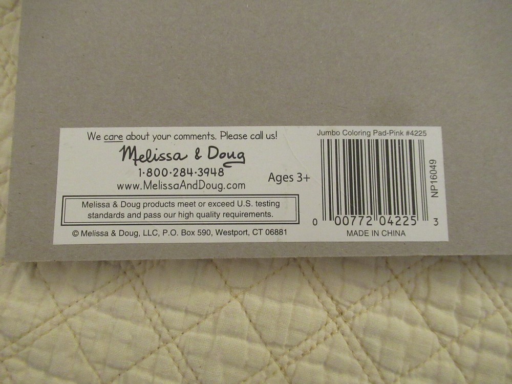 Melissa & Doug Jumbo Multi-Theme Coloring Pad