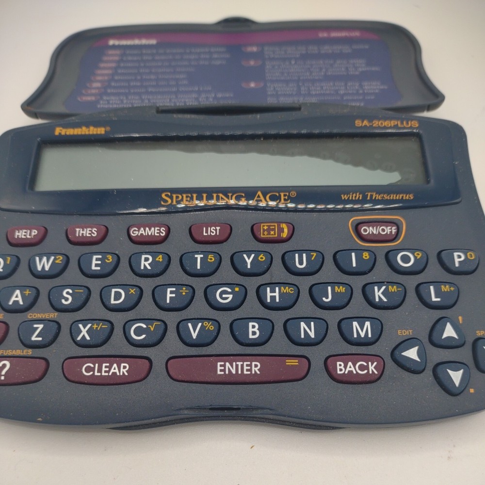 Franklin Spelling Ace SA-206Plus Electronic Dictionary Spelling replacement part