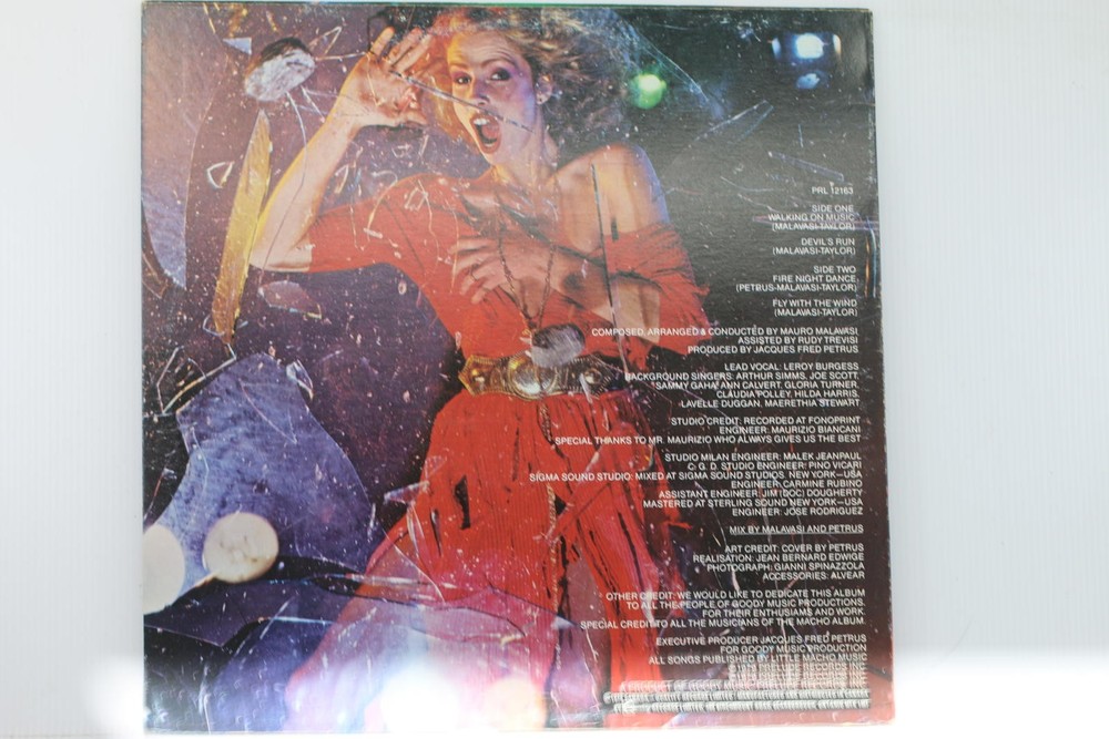 Peter Jaeques Band - Fire Night Dance Vinyl Record