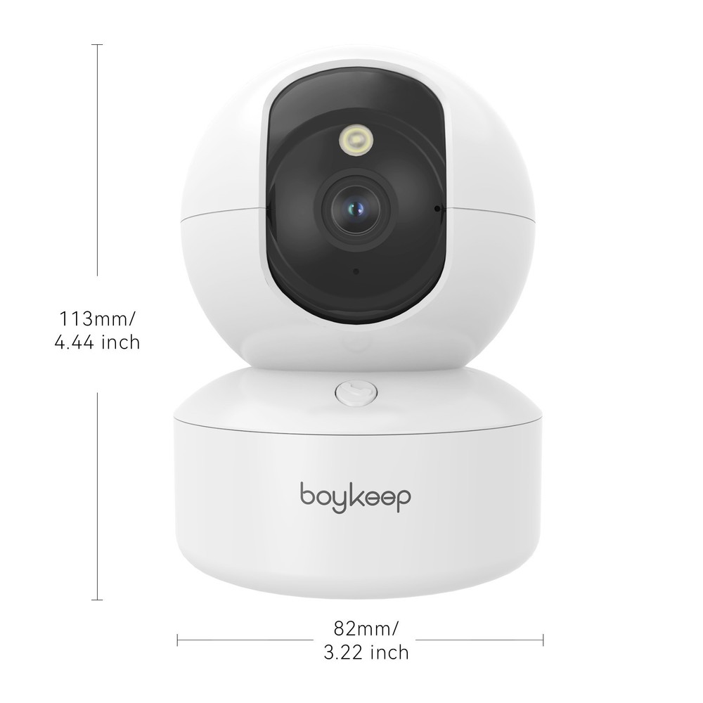 Wireless 5G WiFi Security Camera 2K Smart Indoor Night Vision Wired Cam 2PCS