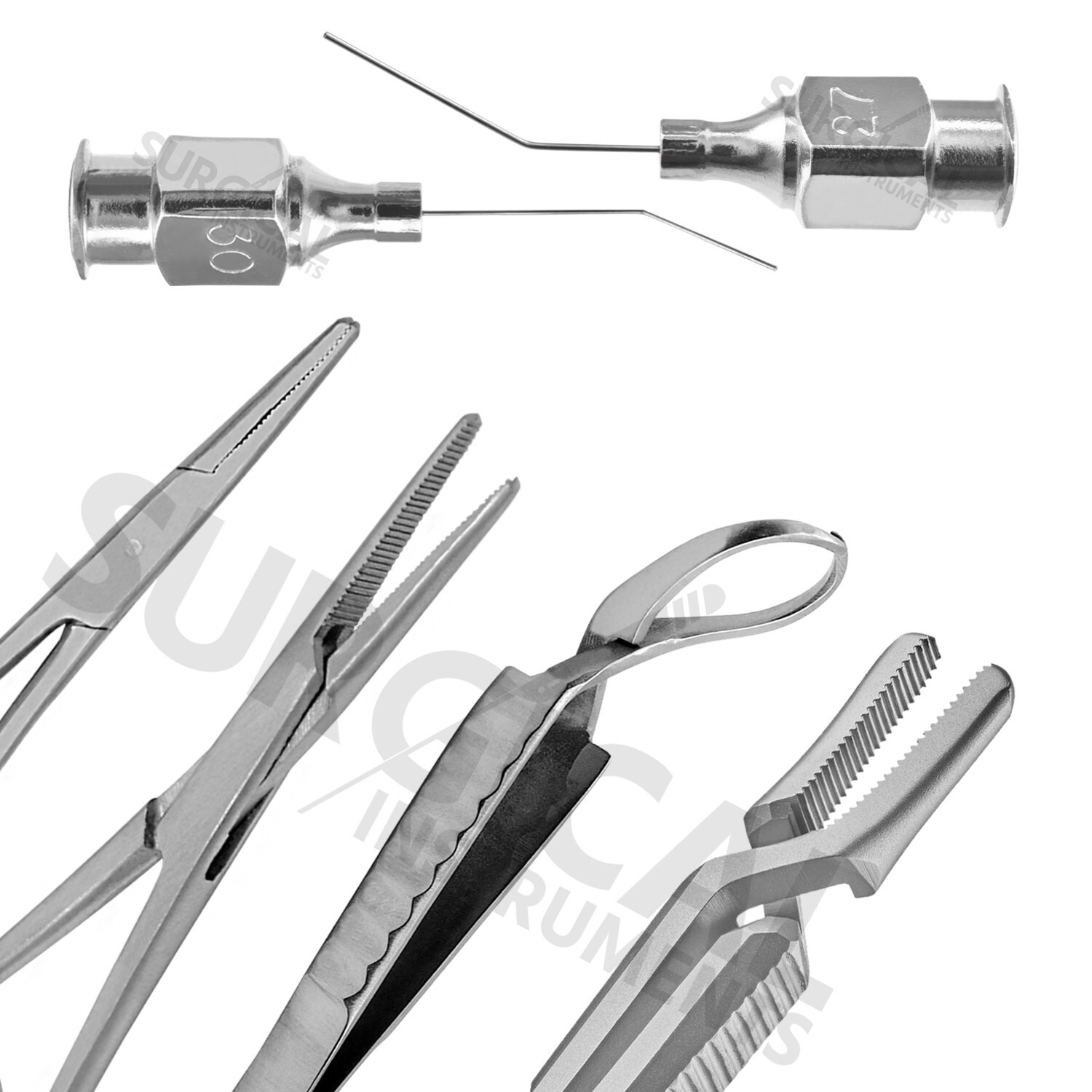 Set of 45 Pcs Basic Eye Instruments Kit Ophthalmic Lab Surgical German Grade