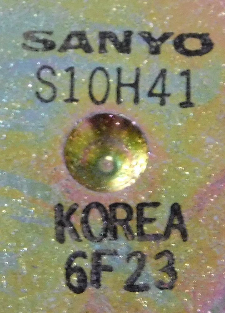 Sanyo 4" midrange speaker S10H41