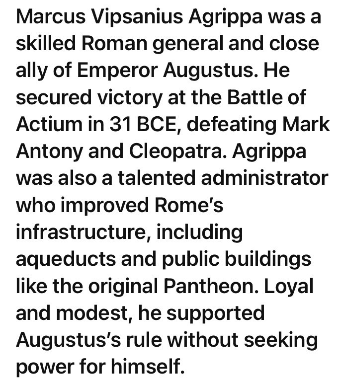 Roman General Agrippa 37-41AD Genuine Roman Scarce Coin Grandfather of Caligula