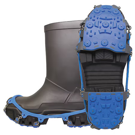 Winter Walking Jd7725-S Ice Cleats, Ball, Heel Coverage, Pull-On, Tungsten