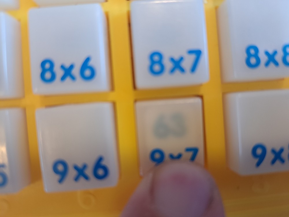 Vintage 1993 Magic Math Multiplication Addition Subtraction Educational Learning