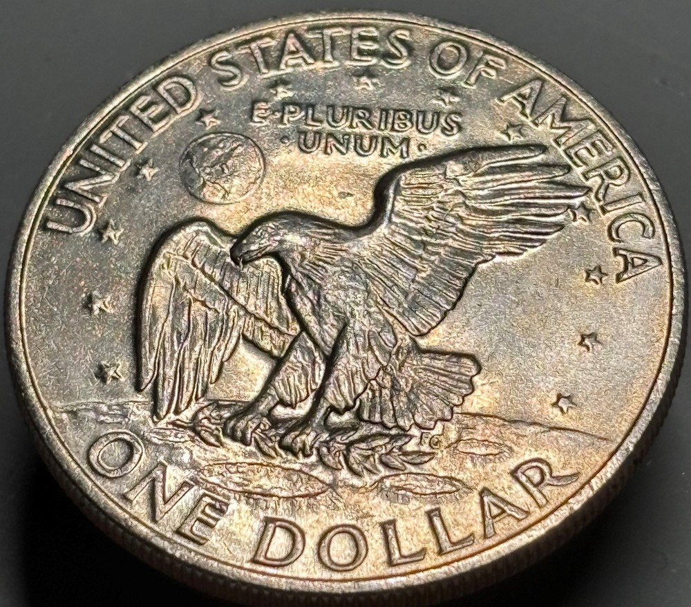 1973 P Eisenhower Ike Copper Nickel Clad Dollar C1