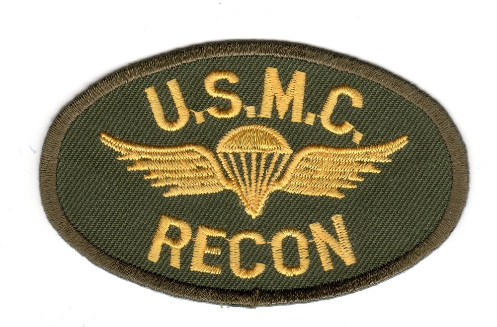 USMC Recon Oval sub'd BC Patch Cat No M0531