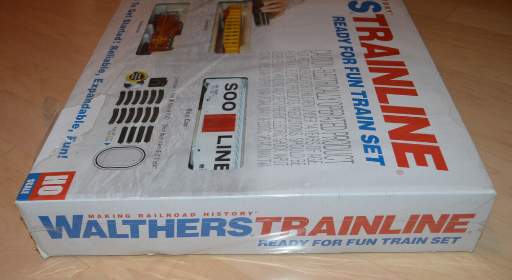 Walthers Trainline Ready For Fun Train Set 931-870 ATSF