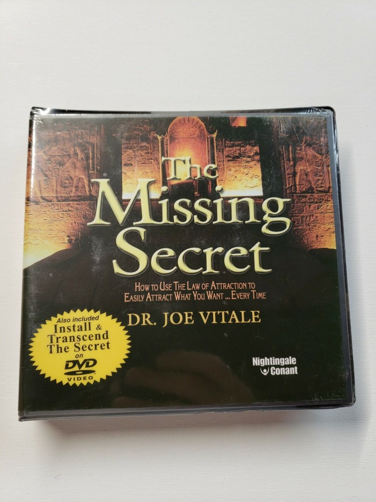 The Missing Secret by Joe Vitale - 6 CDs SELF HELP