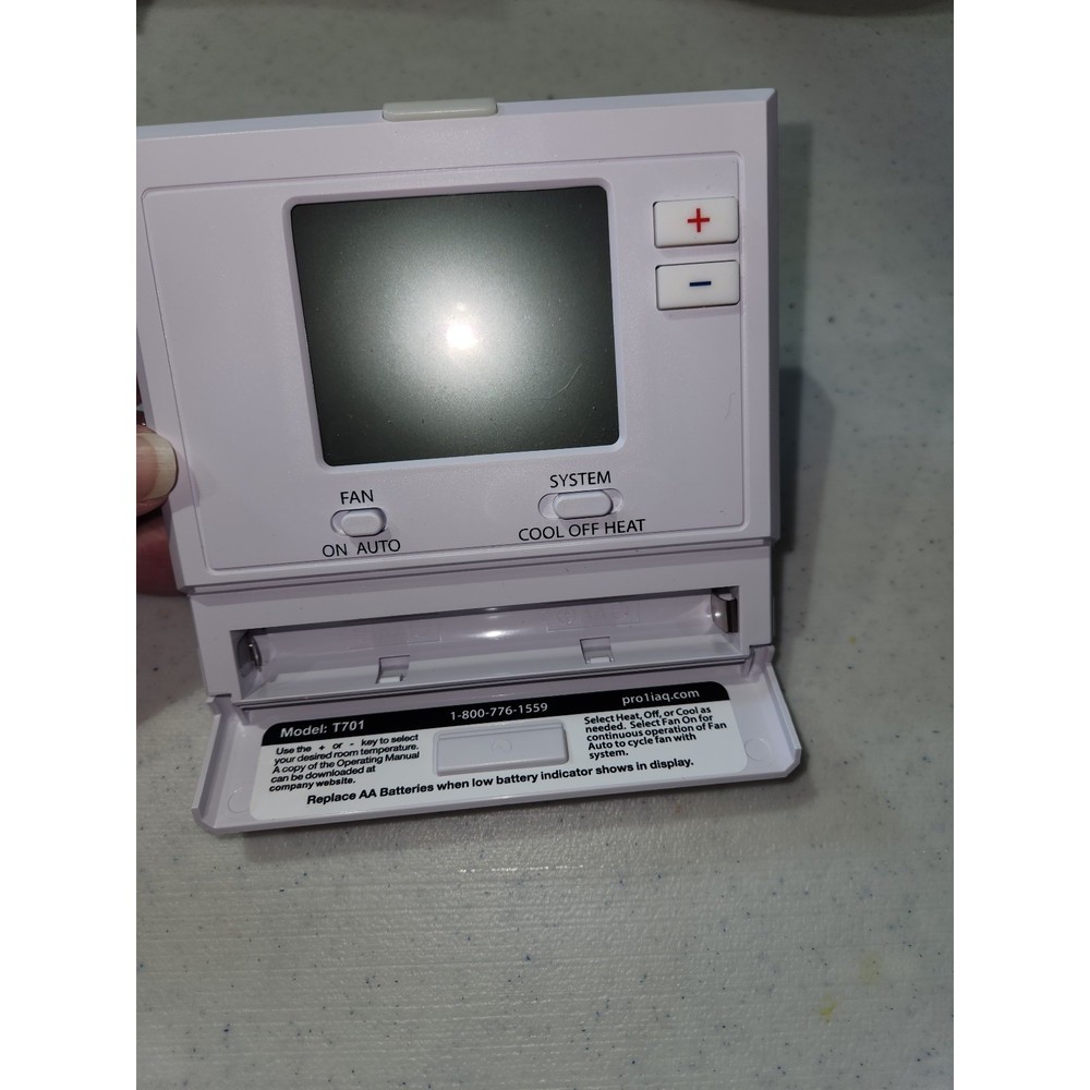 PRO 1 IAQ Electronic Non-Programmable Thermostat Model T701