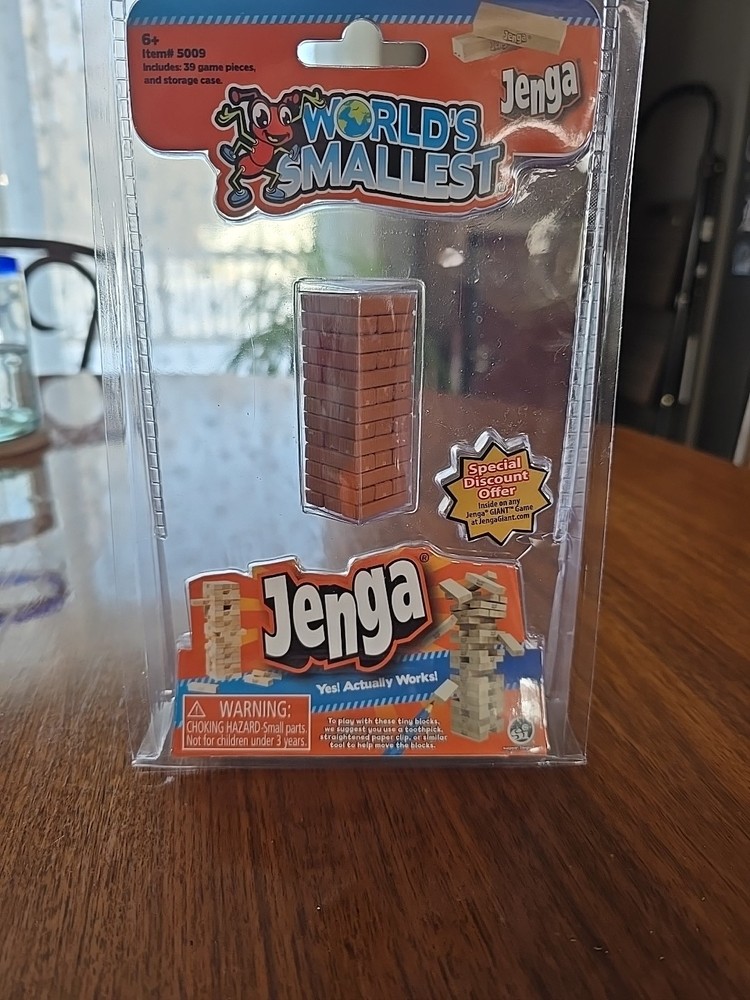 New In Package World's Smallest Jenga