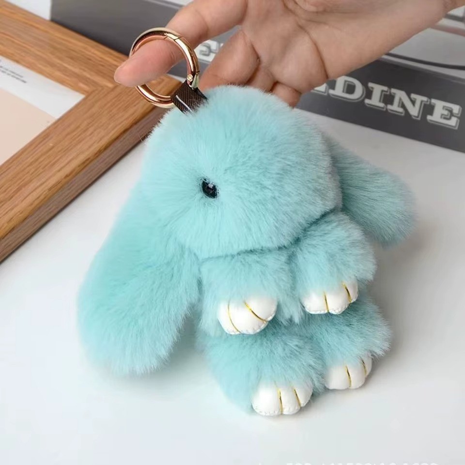 Bunny Lulu Keychain with Tin