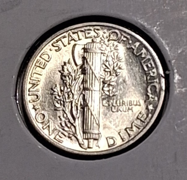1941 Mercury Dime